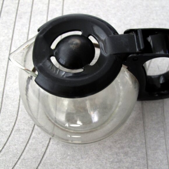 Continental Coffee Carafe Black Lid & handle four (4) to 5 Cups CAPACITY - Picture 1 of 5